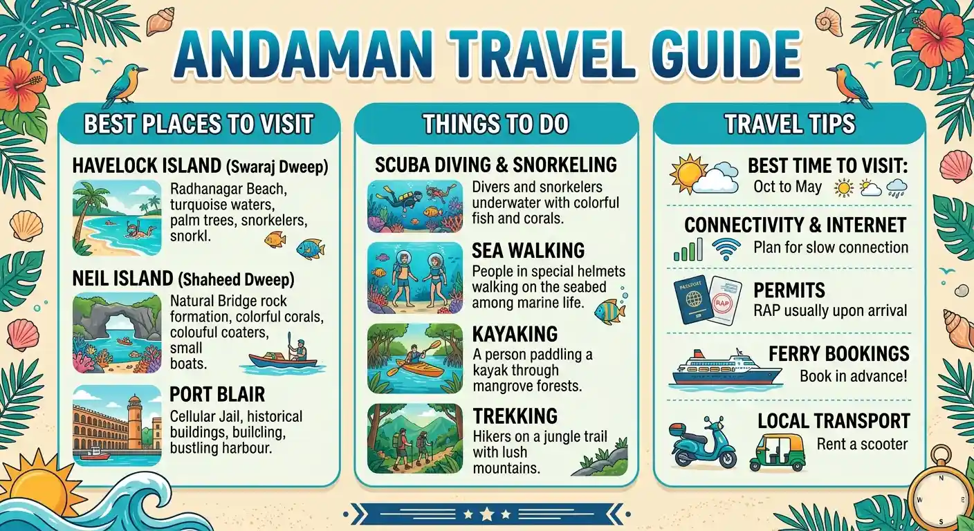 Andaman Travel Guide: Best Places to Visit, Things to Do & Travel Tips